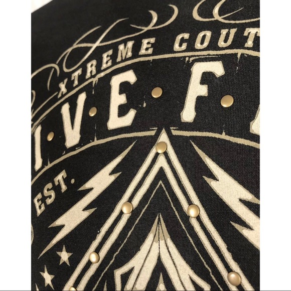 XTREME COUTURE by AFFLICTION T-Shirt DEUCES WILD - Picture 3 of 8